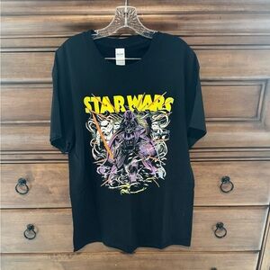 Gildan Black Star Wars Graphic Tee